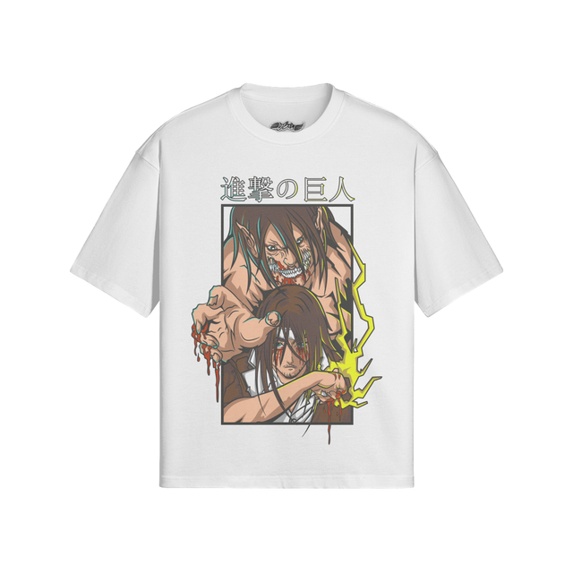 T-Shirt Attack on titan white