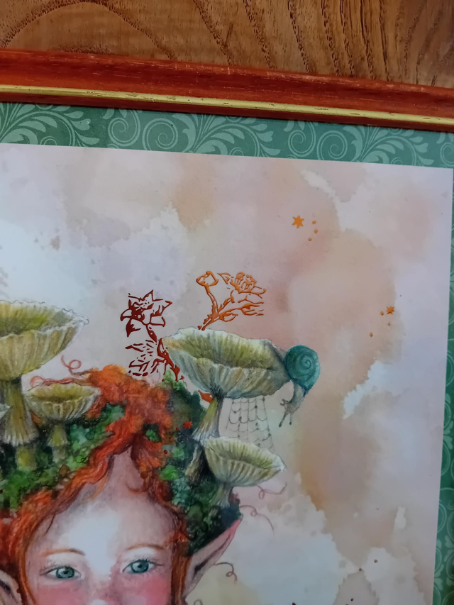 Grand cadre - "Fée de la Forêt"