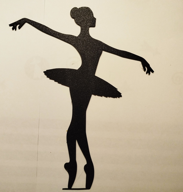 décoration murale danseuse étoile