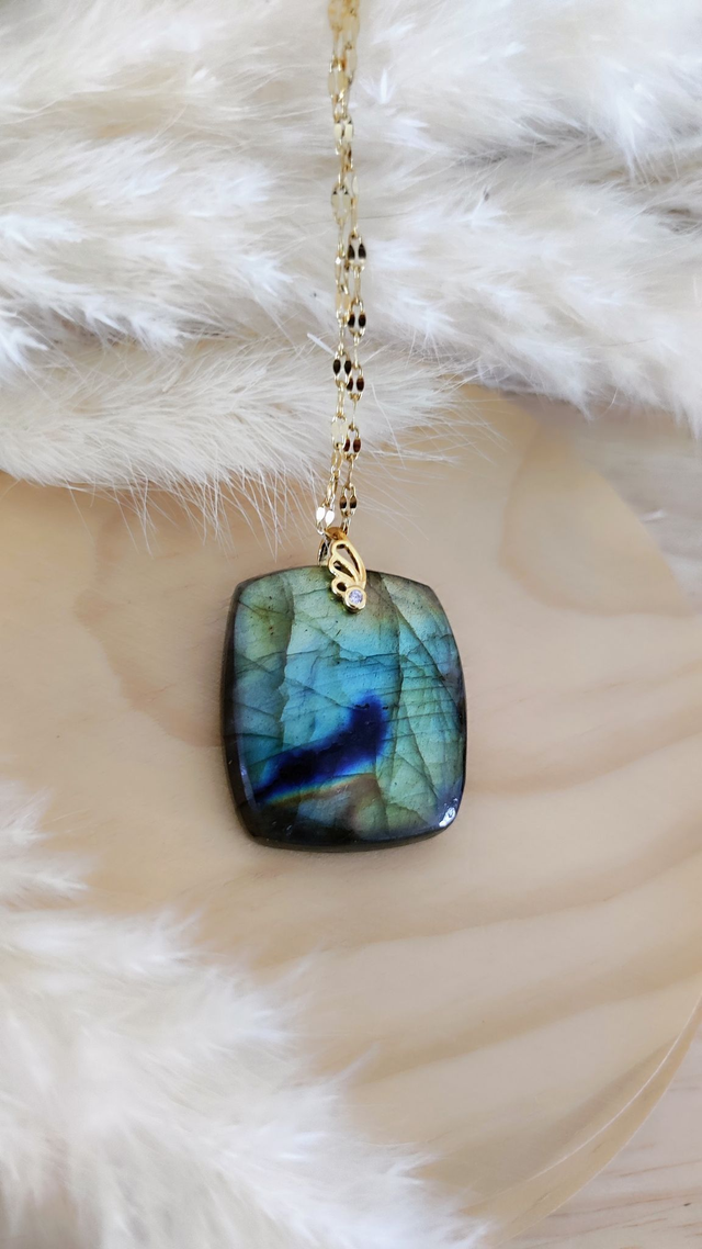 Pendentif Labradorite N°47