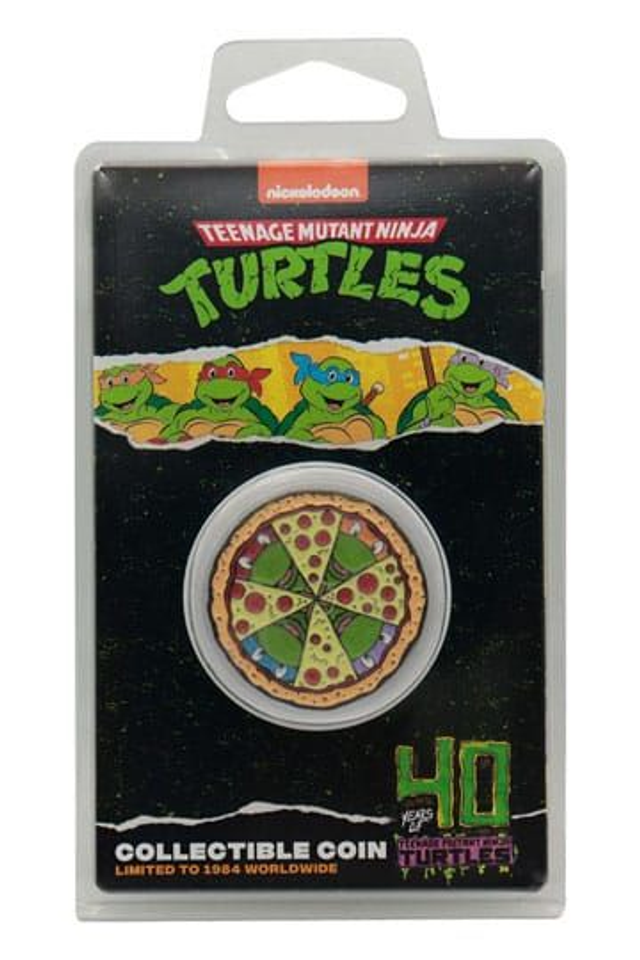 Tortues Ninja pièce de collection 40th Anniversary Limited Edition