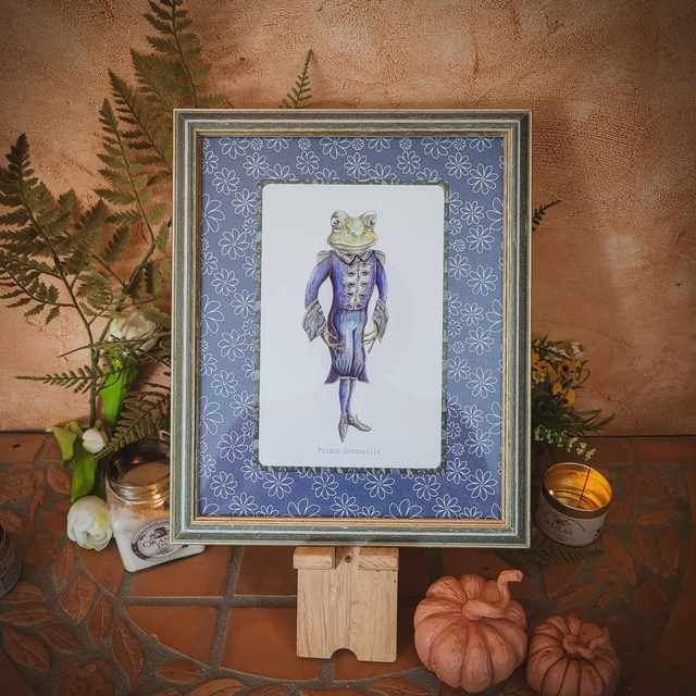 Grand cadre - "Le Prince Grenouille"