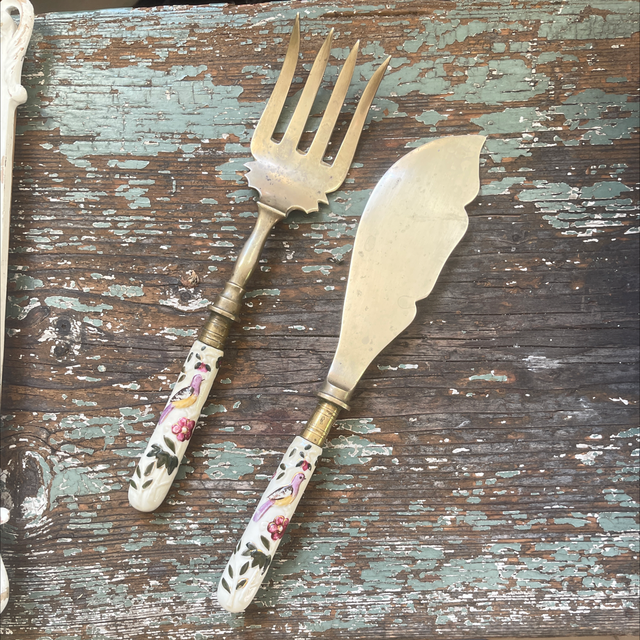 Keramik Besteck Messing Vorlage 