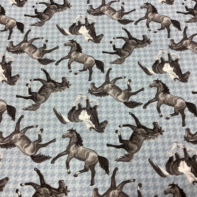 Patchworkstoff "Pferde“