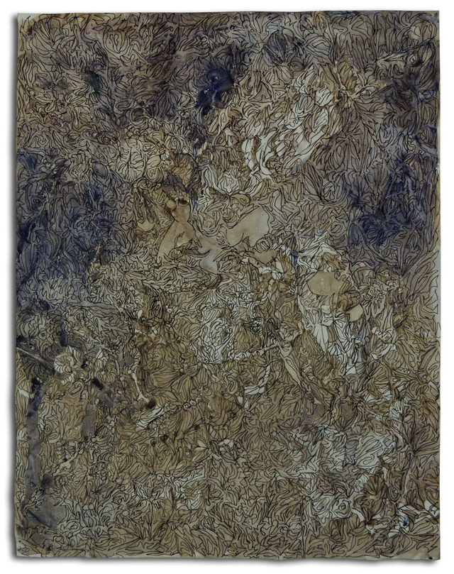 Encre sur papier Ingres - 25 x 32,5 cm - 2022