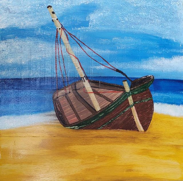 Le bateau échoué, 2023