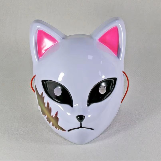 Masque de chat Anime Renard japonais Masque complet 