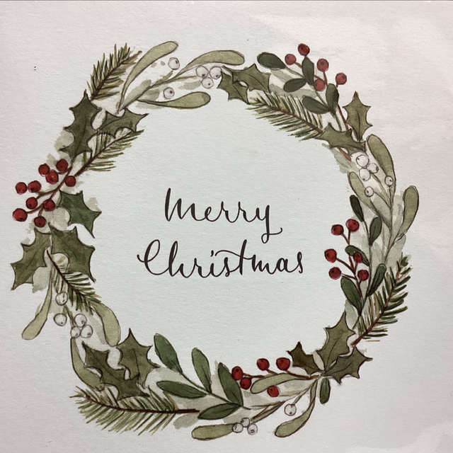 Christmas Sophie Botsford - Christmas Mistletoe Wreath