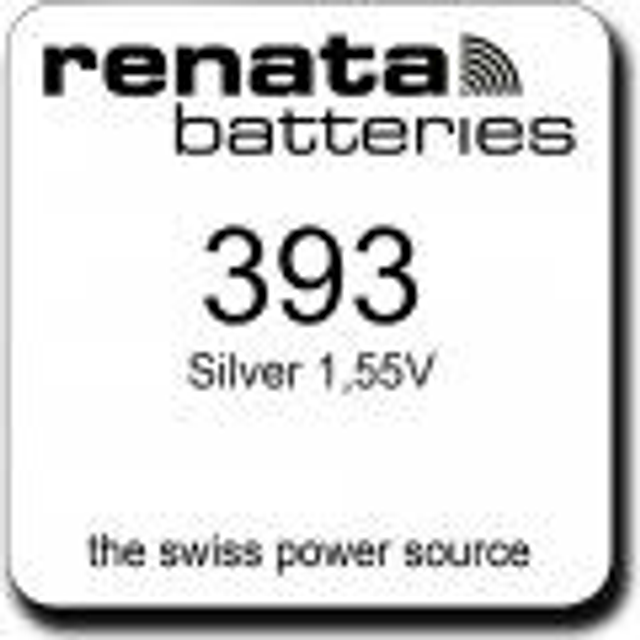 393 (SR754W) Renata Watch Battery (Pack 10)