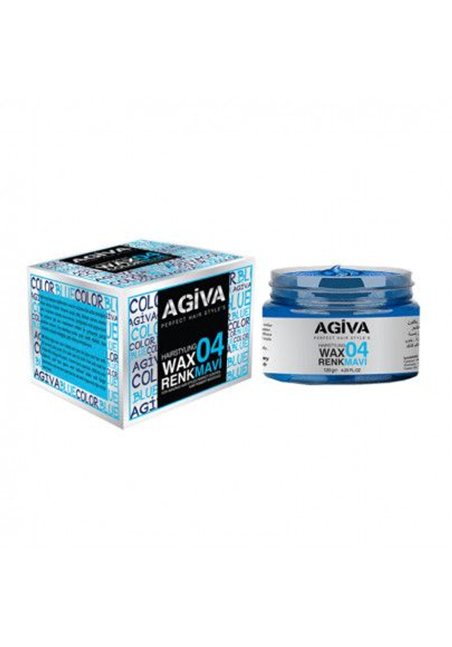 Agiva Color Styling Wax 120 Gr bleu 