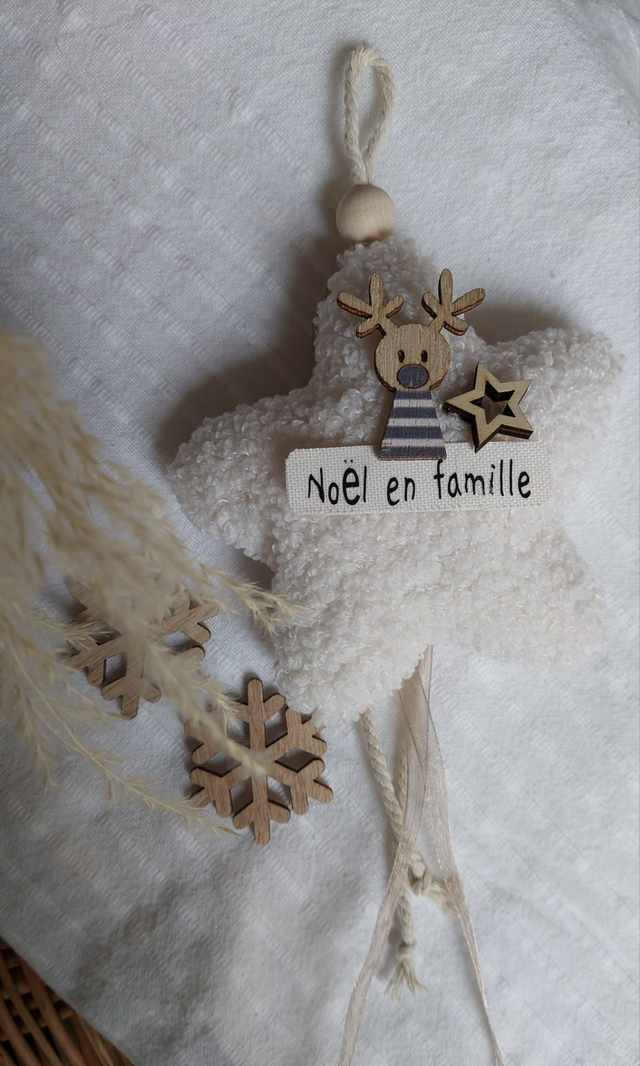 Etoile &quot;Noël en famille&quot;