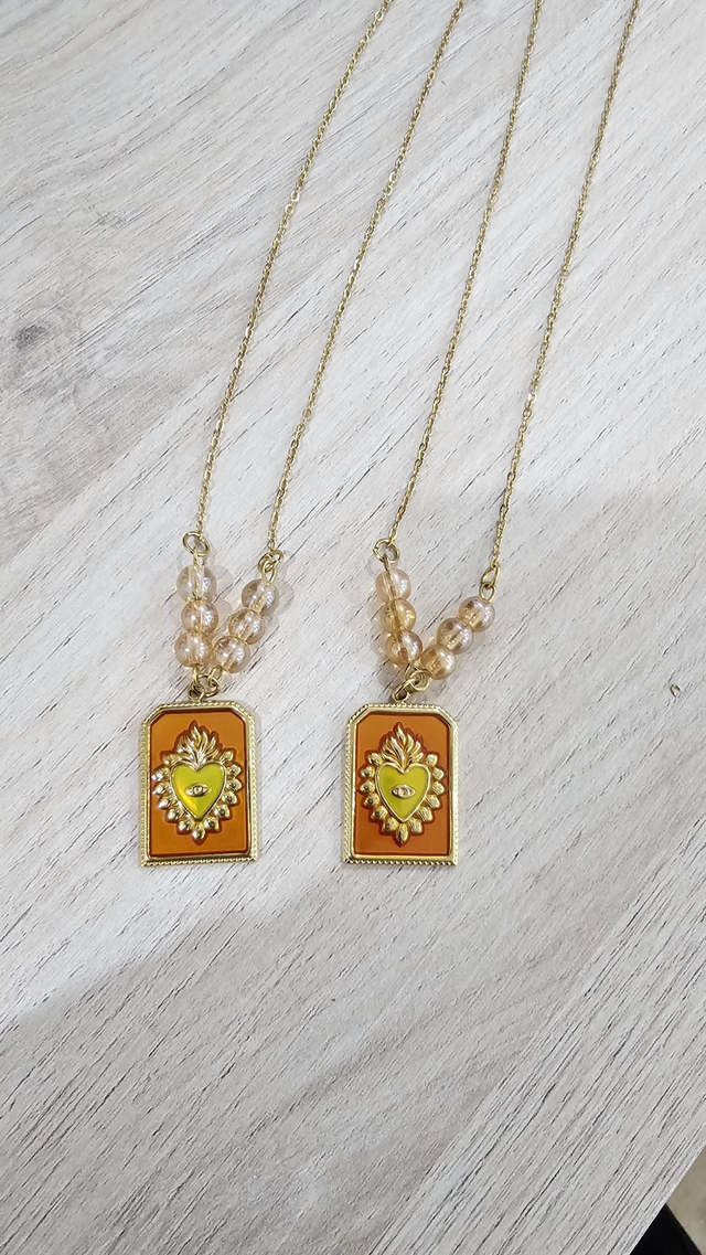 Collier manifestation- aqua aura