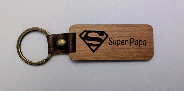 Porte clés Super PAPA