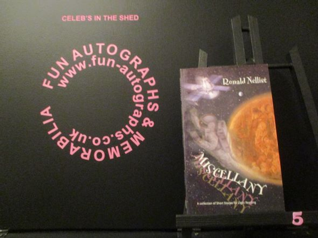 Ronald Nellist 'Misscellany' Authentic Autographed Paperback Book (5)