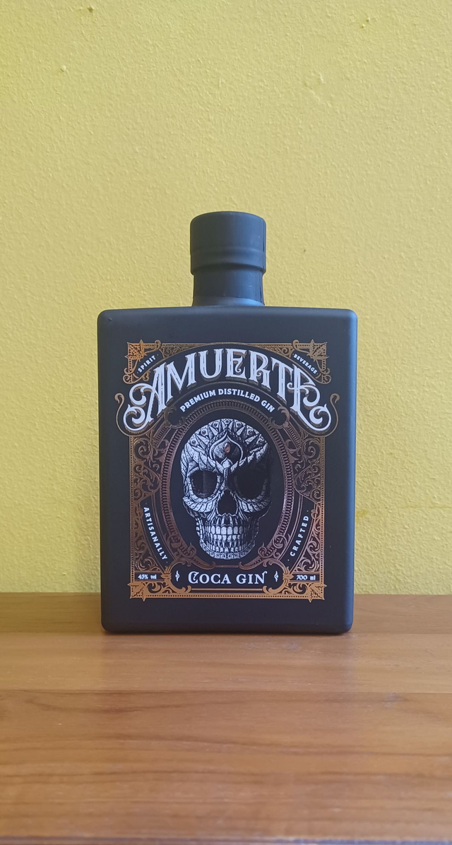 Gin Amuerte Coca Gin Black 7 dl
