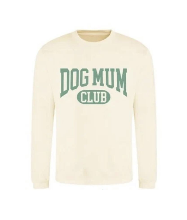 Dog Mum Club Sweatshirt - Vanilla