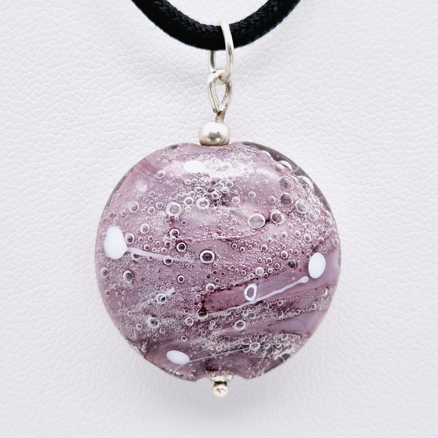 Pendentif Planète violette