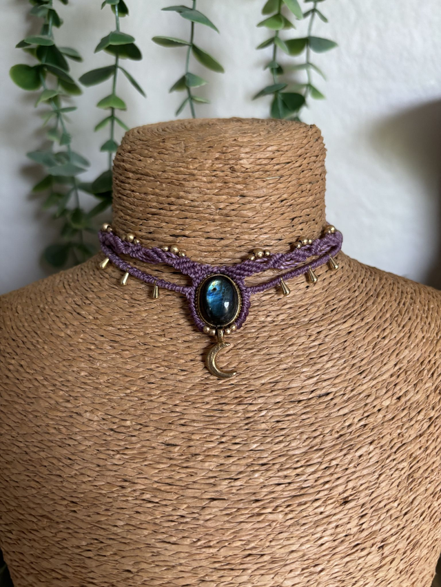 Collier MALVA DORE - Personnalisable