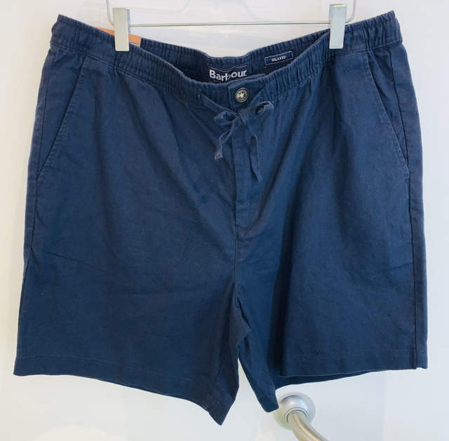 Bermuda lin et coton Barbour 