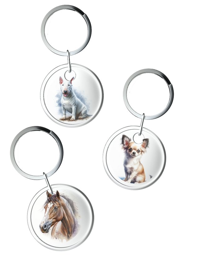 Dog Breed Keyrings