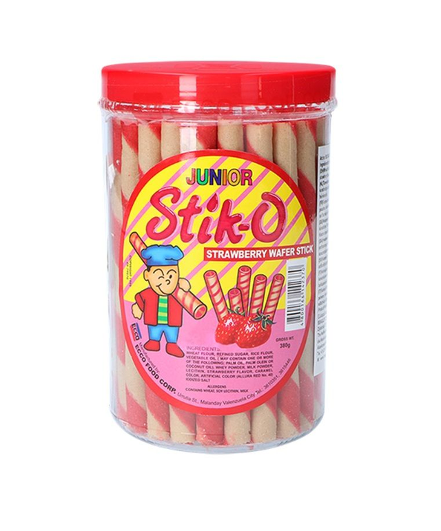 Stik-O Strawberry Wafer Sticks 380g