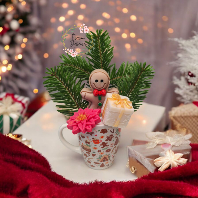 Mug de Noël parfumé Edelweiss