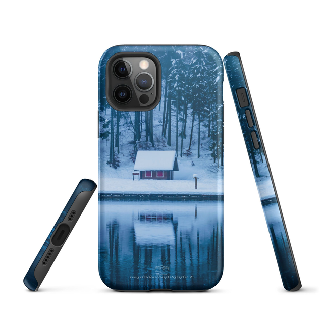 Cover iPhone rigida house magic winter 02