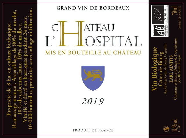 19-fut-Château l'Hospital Fût-2019
