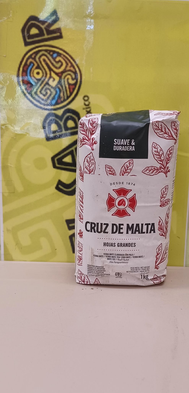 Yerba Mate Cruz de Malta 1 kg