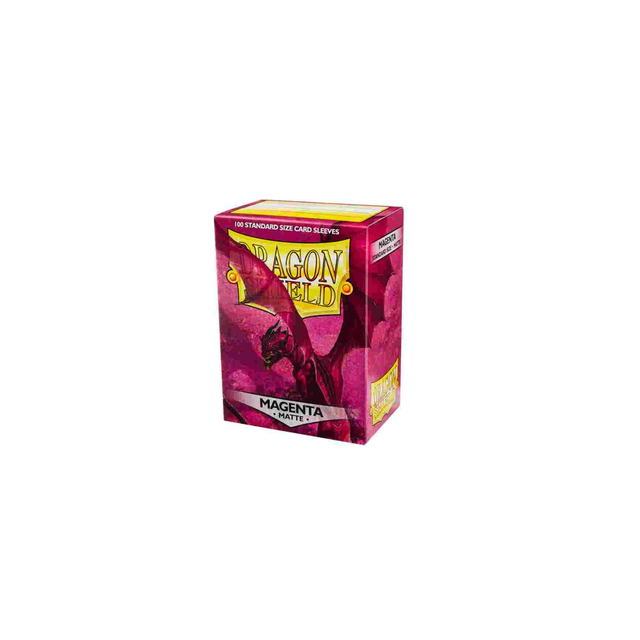 Dragon Shield Matte 100 Sleeves - Magenta