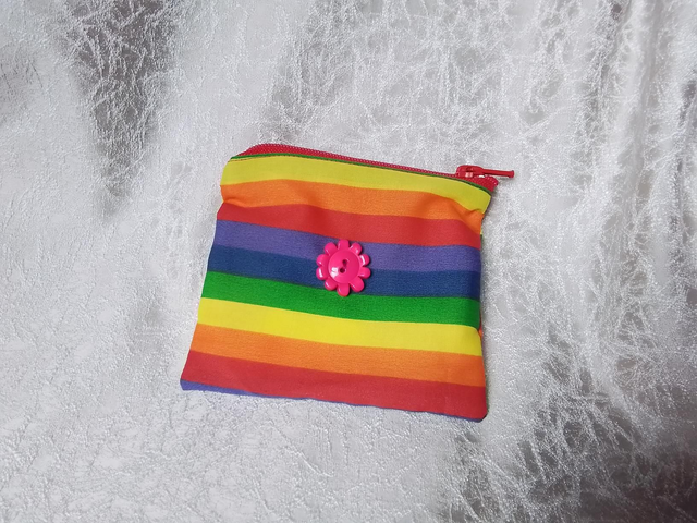 Pride Zipped Purse