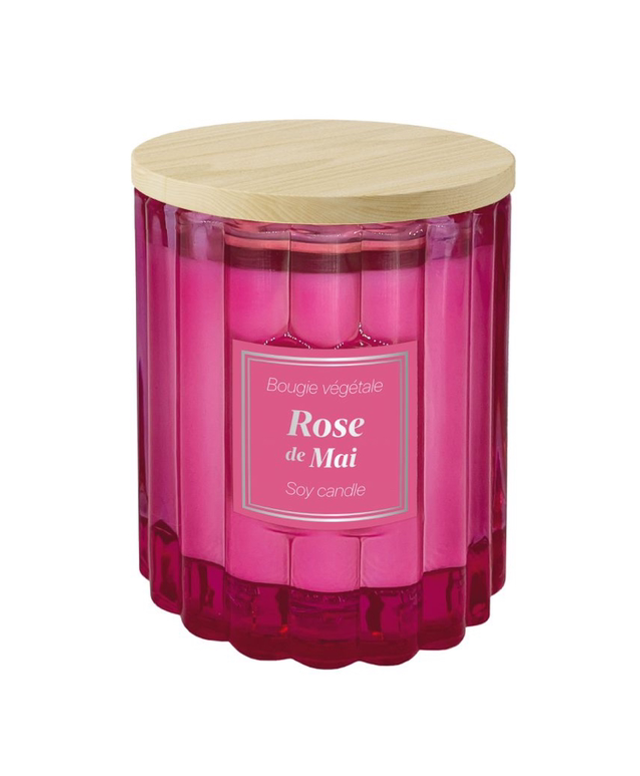 BOUGIE VÉGÉTALE ROSE DE MAI – 190G