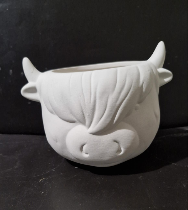 Highland Cow Planter 