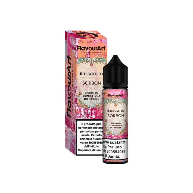 FLAVOURART Il Biscotto Sorbon SHOT 20/60 20ml EAN8058611831485