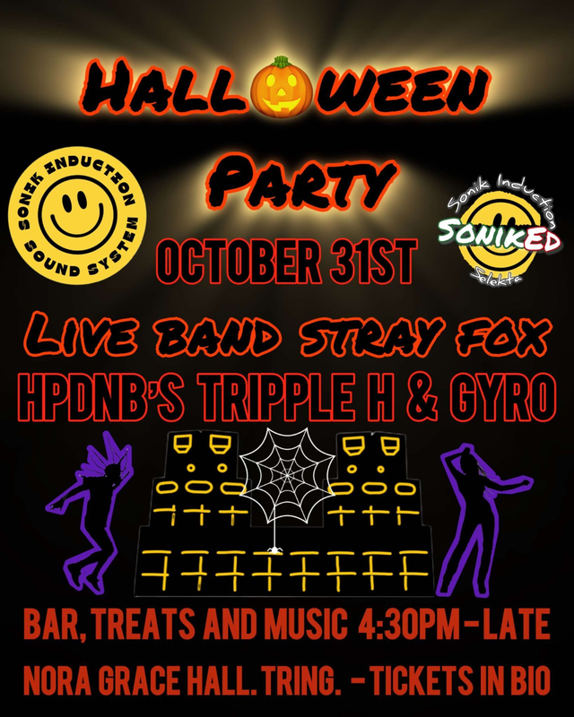 Stray Fox Halloween Show with Sonik Induction  