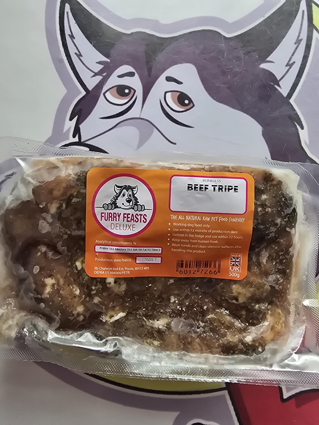 Beef Tripe  500g Flat Pack