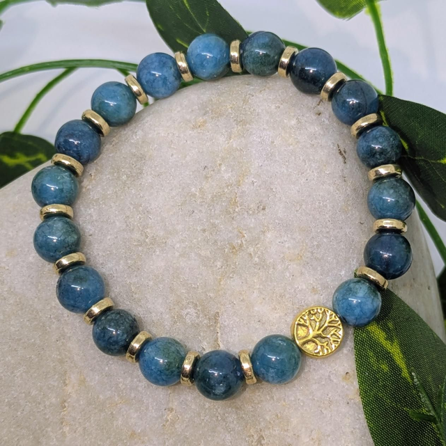 Bracelet &quot;Apatite&quot; 8mm BR-087