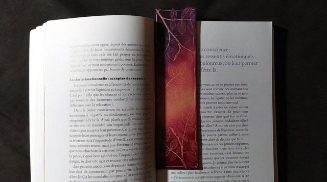 Marque page Eglantine