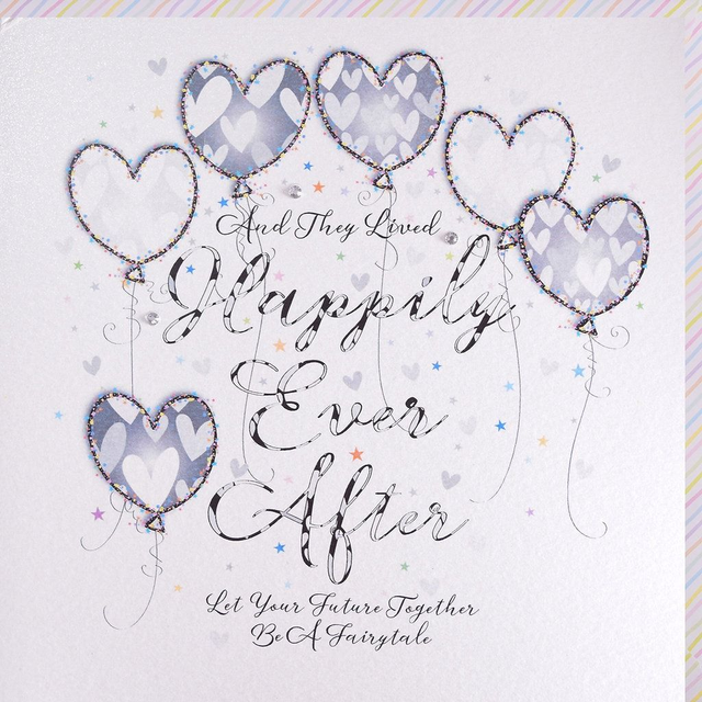 Happy Ever After Wedding Day Card 