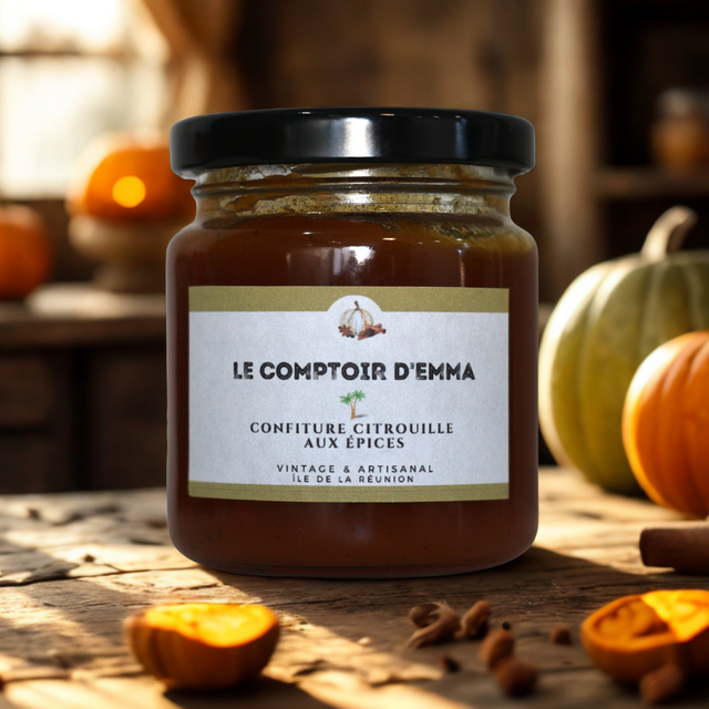 Confiture Citrouille aux Epices
