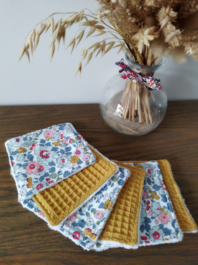 Lingettes lavables (lot de 6)