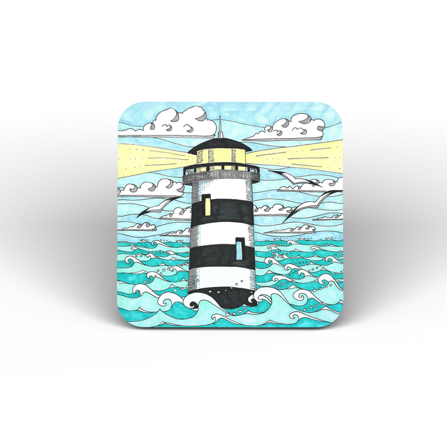 lighthouse - coaster 