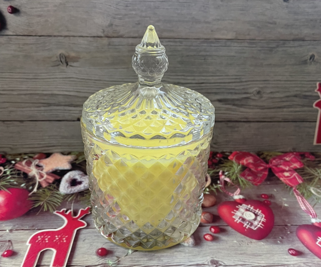 Glass Candle - Coconut & Lemongrass