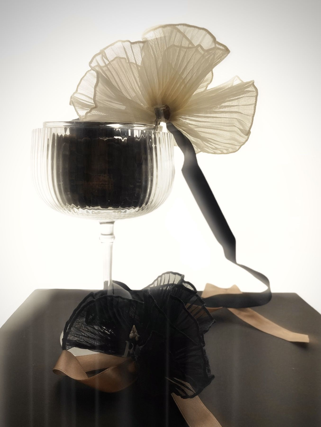 Collier Black Orchid - Albert(e)