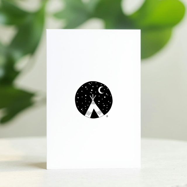 "Camping" Carte postale - 2022