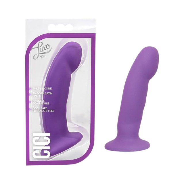 Consolador Luxe Cici Púrpura Blush