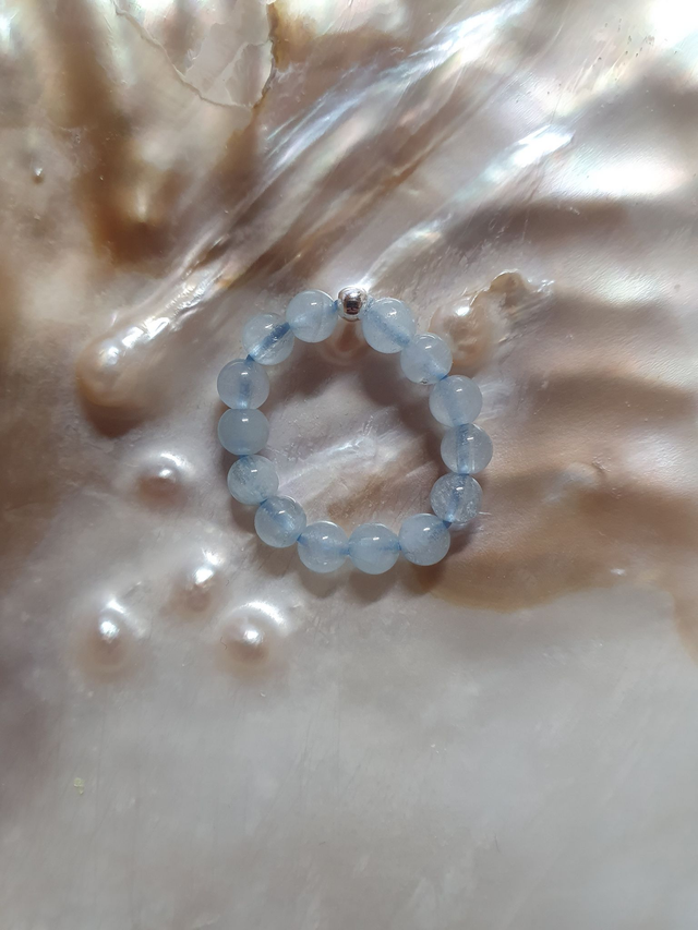 Fingerring Aquamarin