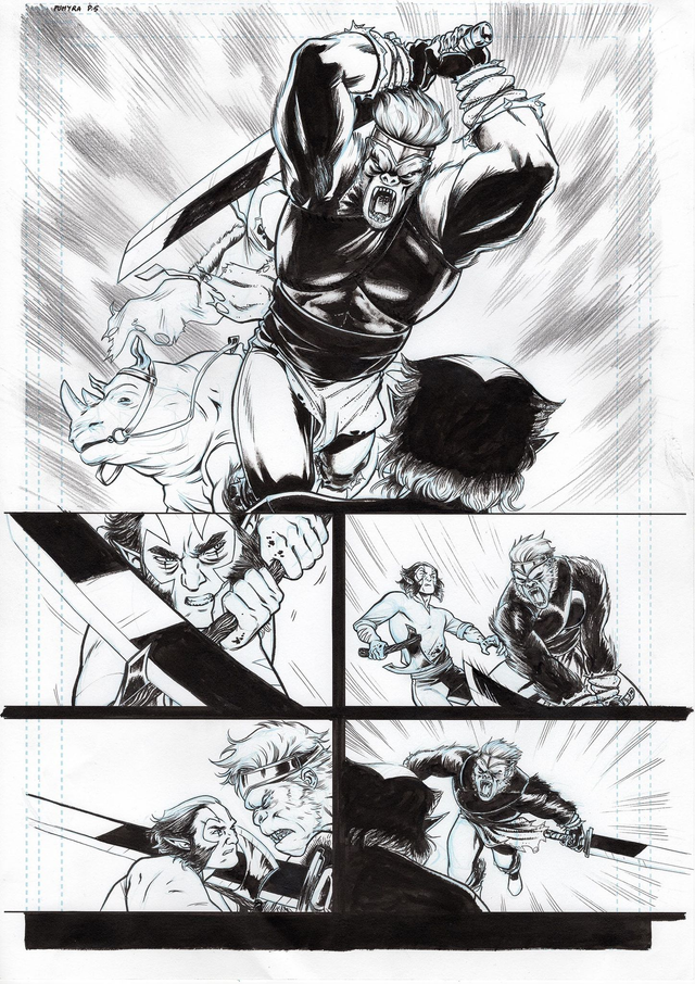 09/2025 - ThunderCats : Pumyra #1 Page 05 - ORIGINAL, A3 (11.7x16.5)