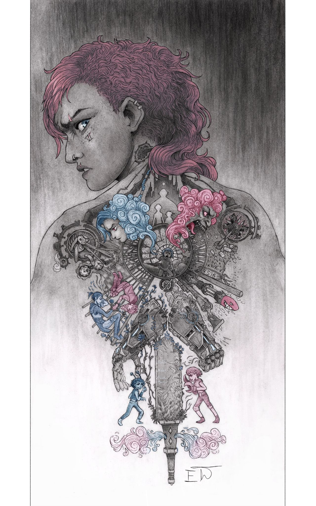 Violet - Pink and Blue