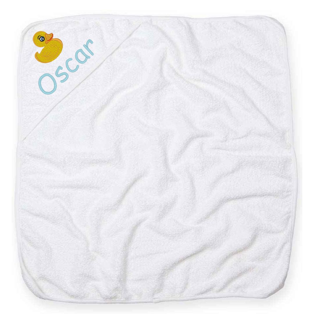 Personalised Towel City Babies Hooded Towel